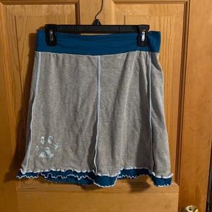 paw print skirt